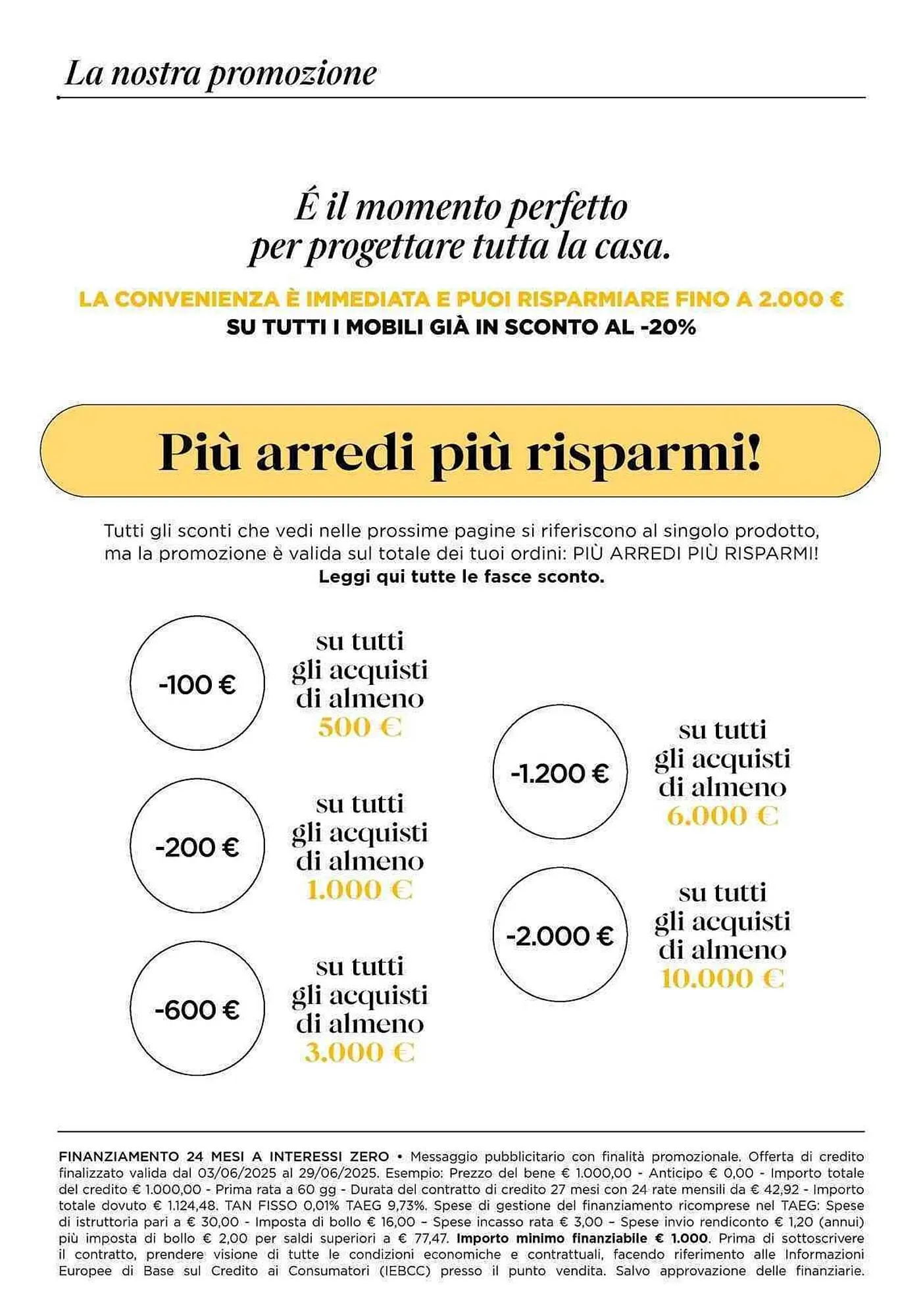 Volantino Ricci Casa da 3 giugno a 29 giugno di 2025 - Pagina del volantino 2