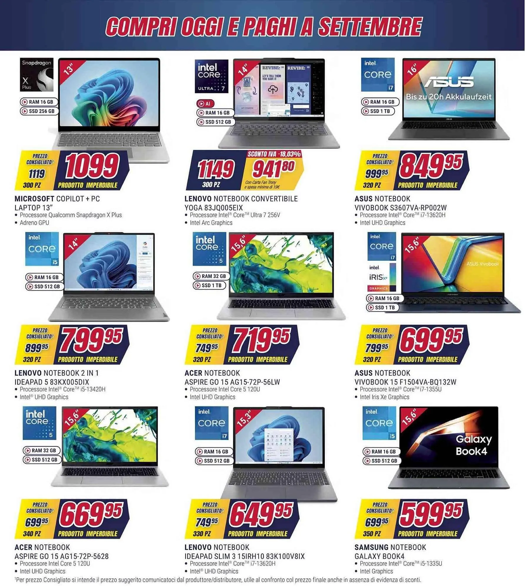 Volantino Trony da 2 aprile a 16 aprile di 2026 - Pagina del volantino 13