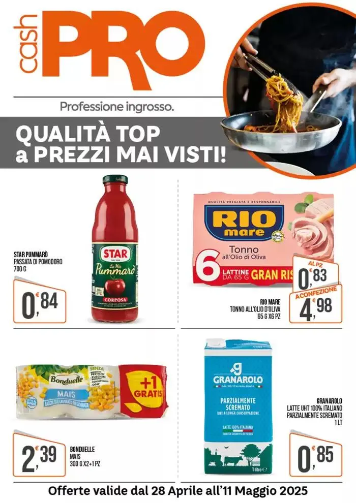 Qualita top a prezzi mai visti! da 28 aprile a 11 maggio di 2025 - Pagina del volantino 1