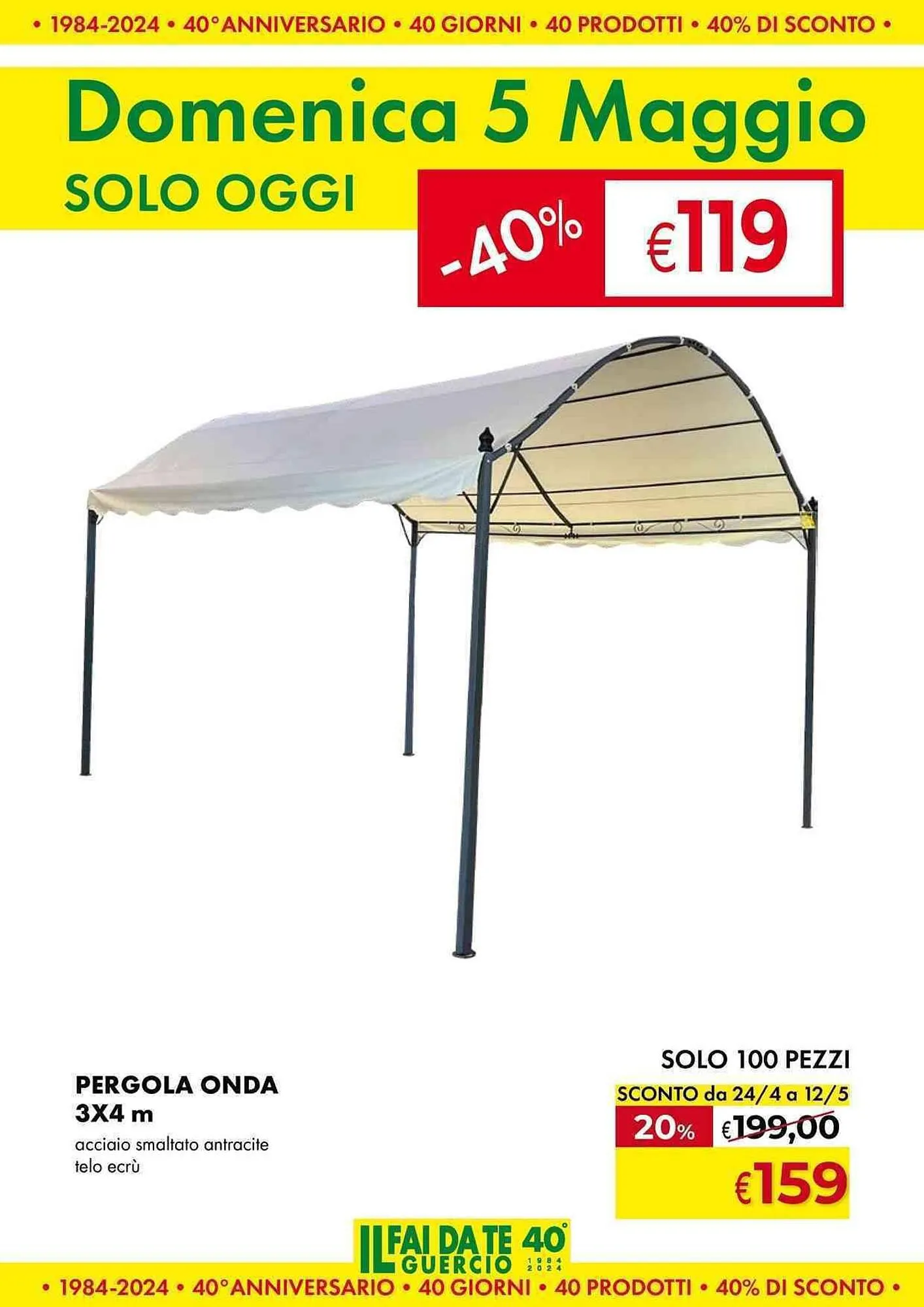 Volantino Il Fai Da Te Guercio da 25 aprile a 12 maggio di 2024 - Pagina del volantino 12