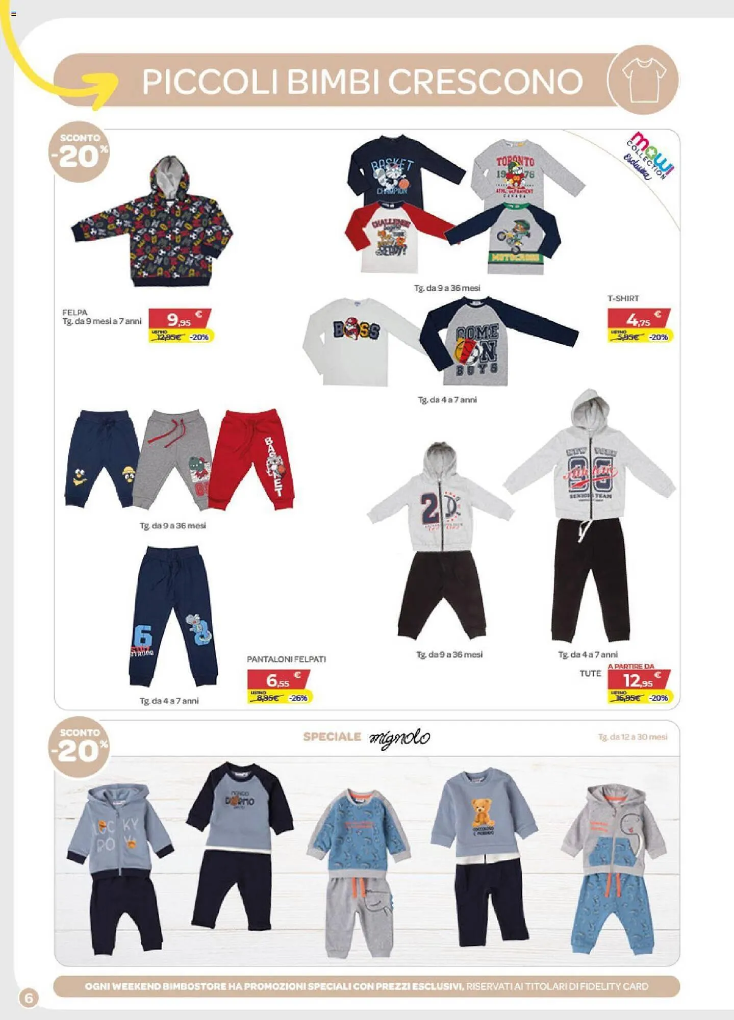 Volantino Bimbo Store da 28 settembre a 25 ottobre di 2023 - Pagina del volantino 6
