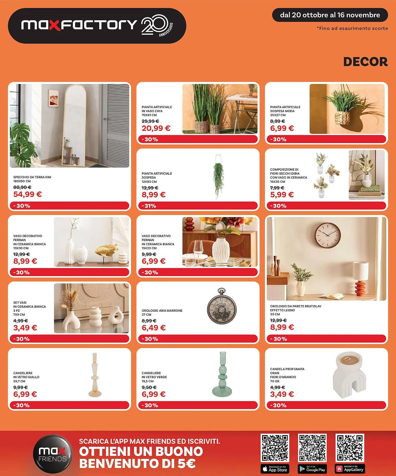 Volantino Max Factory da 8 ottobre a 9 novembre di 2025 - Pagina del volantino 16