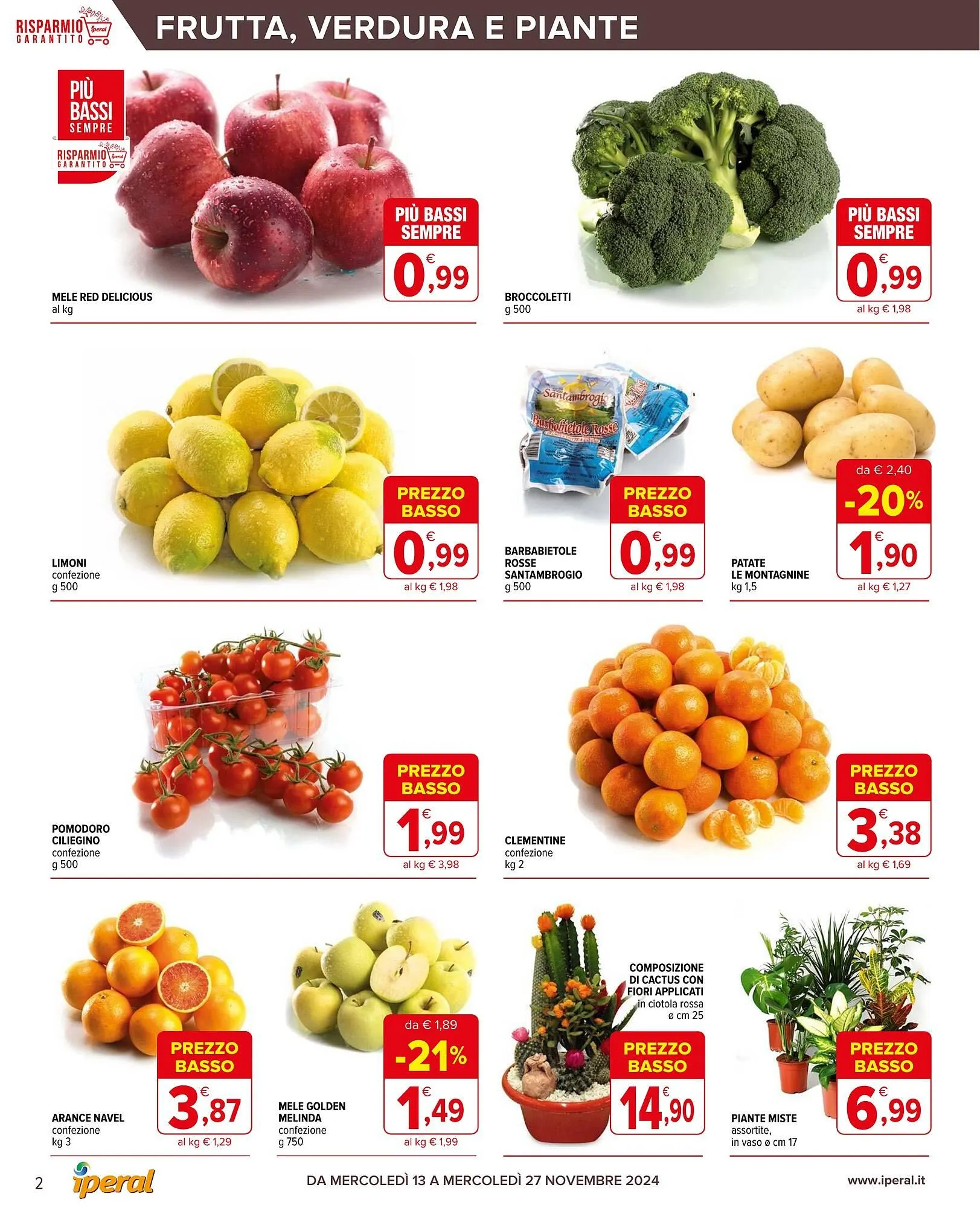 Volantino Iperal da 13 novembre a 27 novembre di 2024 - Pagina del volantino 2