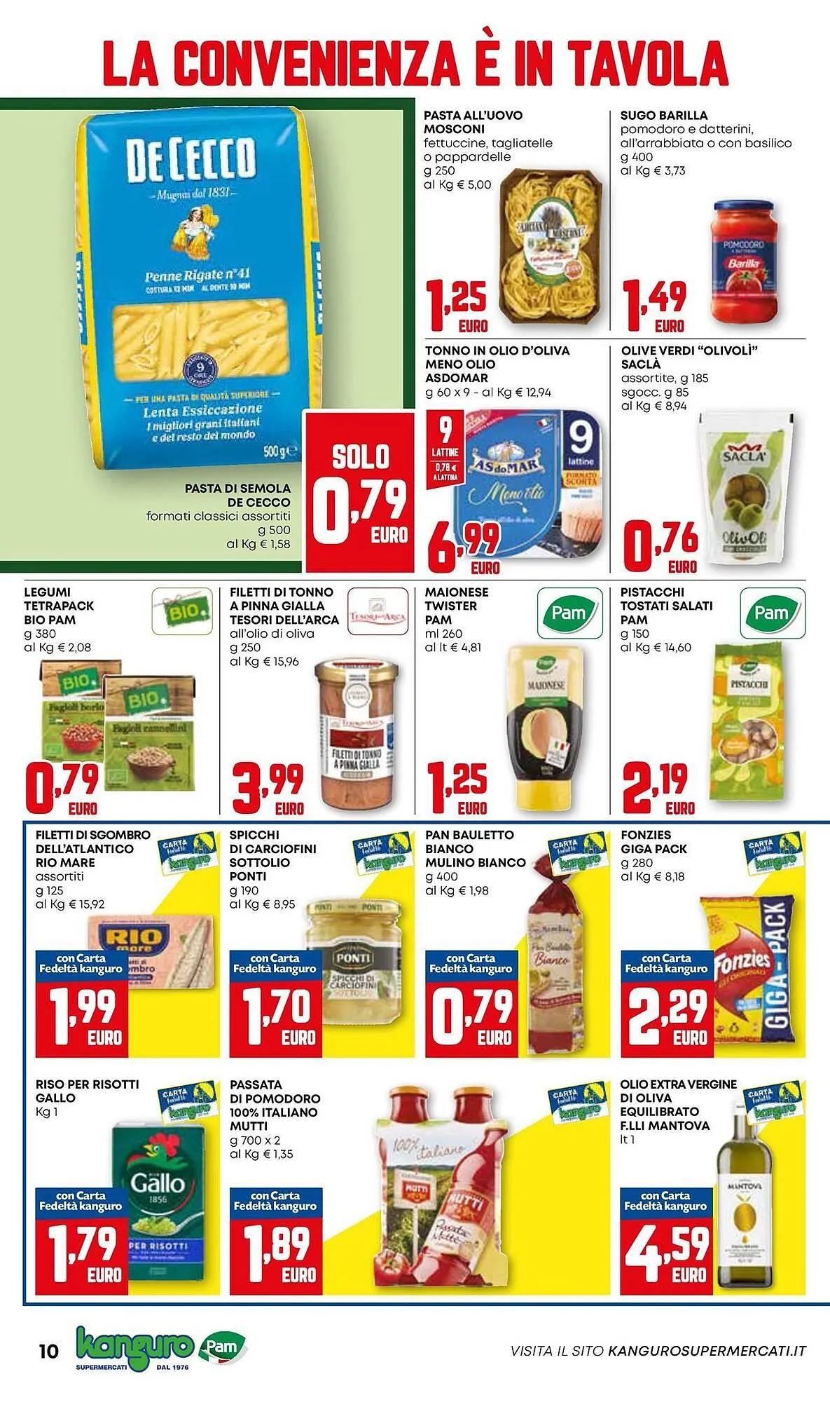 Volantino Kanguro da 6 novembre a 3 dicembre di 2025 - Pagina del volantino 10