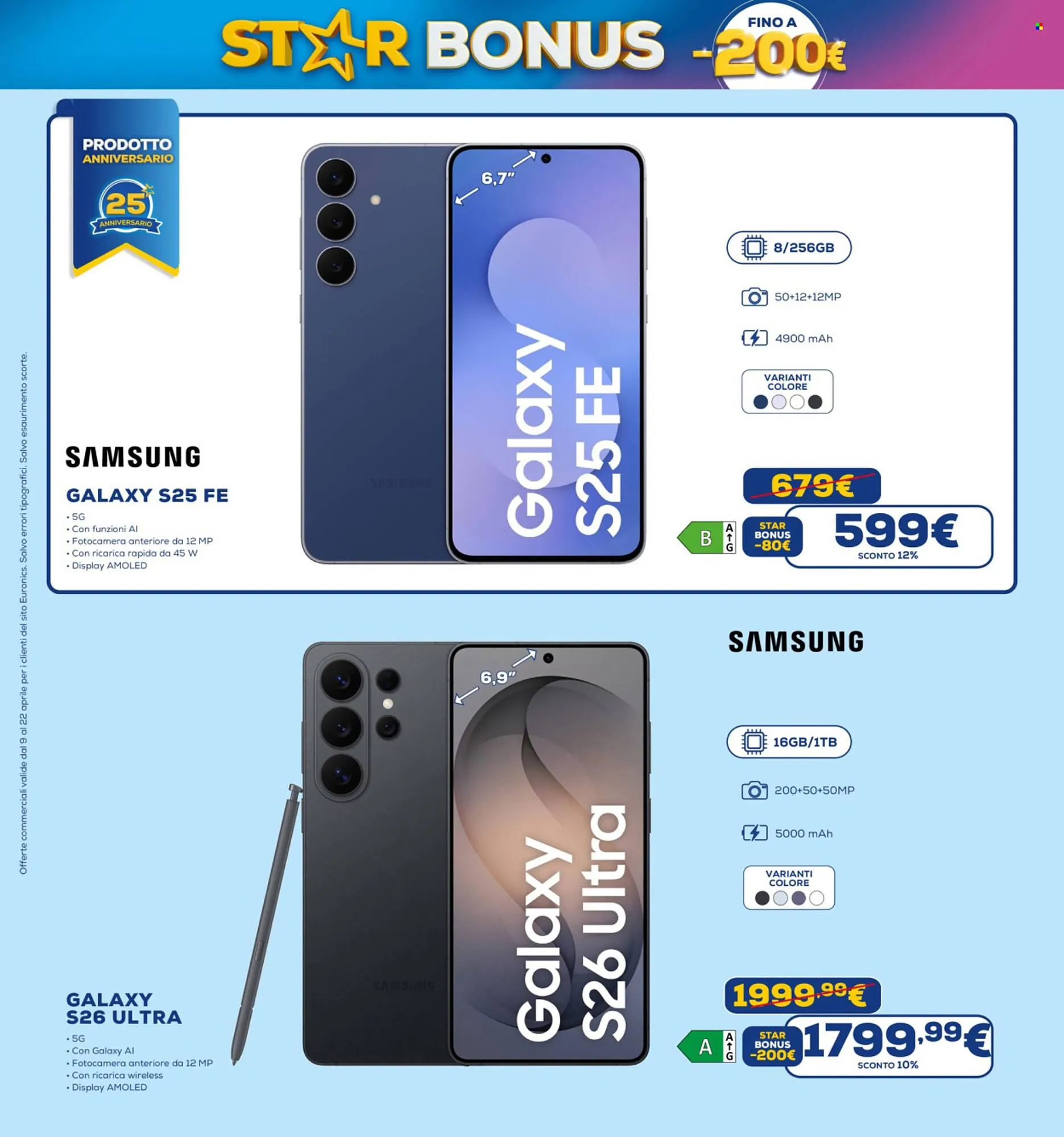 Volantino Euronics da 9 aprile a 22 aprile di 2026 - Pagina del volantino 17