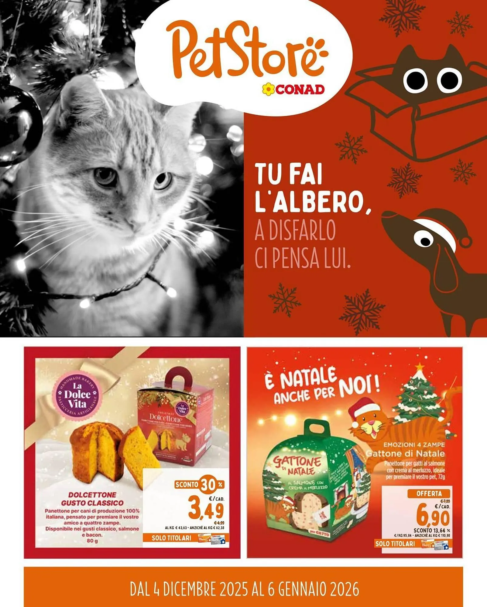 Volantino Pet Store Conad - 1