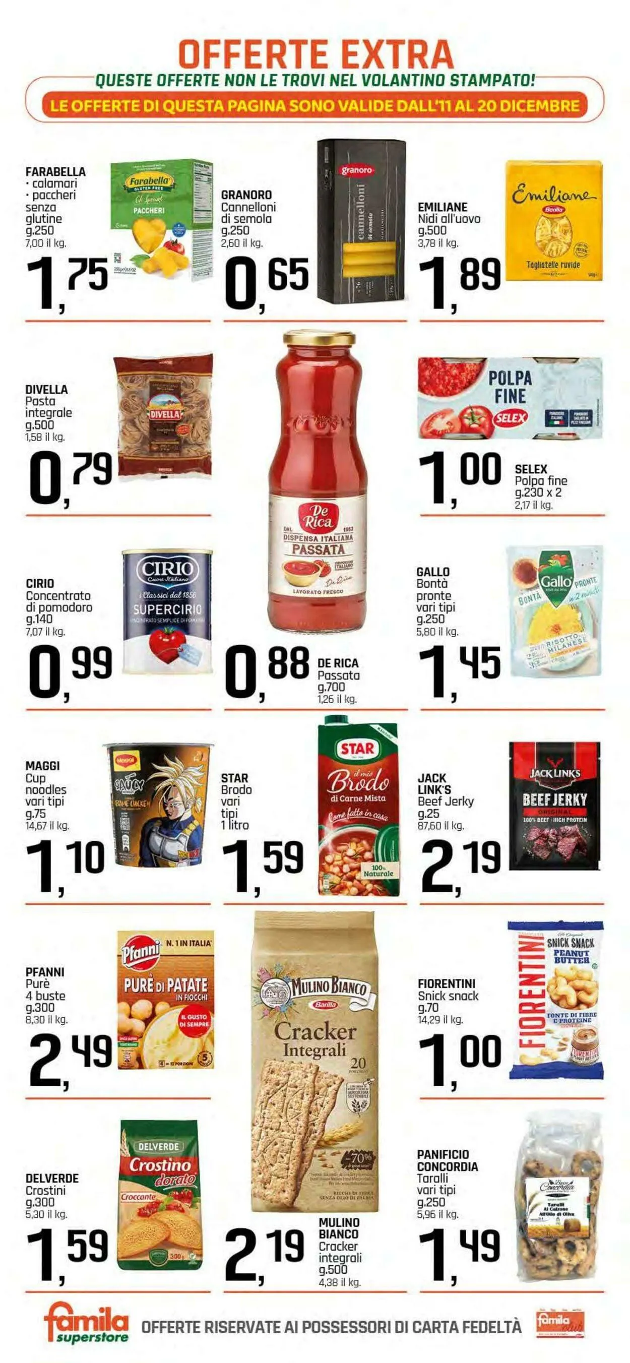 Famila Volantino attuale da 11 dicembre a 20 dicembre di 2025 - Pagina del volantino 30