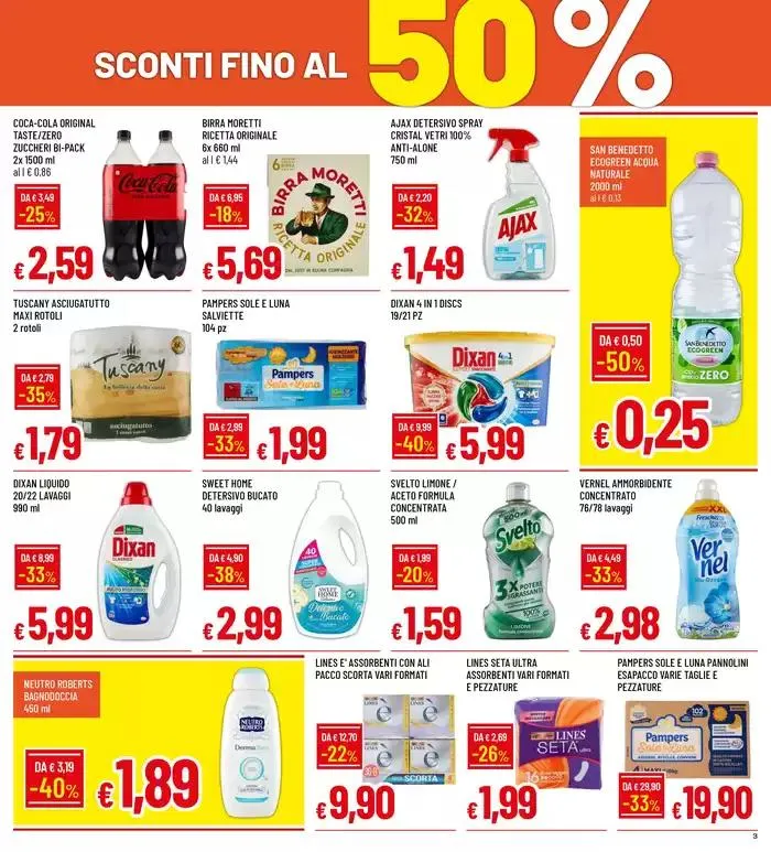 SCONTI FINO AL 50% da 3 febbraio a 12 febbraio di 2025 - Pagina del volantino 3