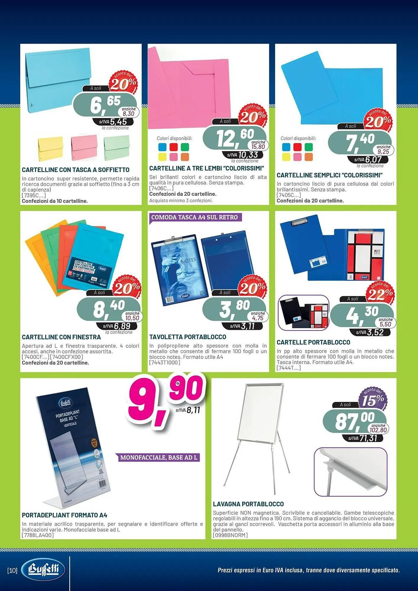 Volantino Buffetti da 2 ottobre a 31 ottobre di 2025 - Pagina del volantino 10