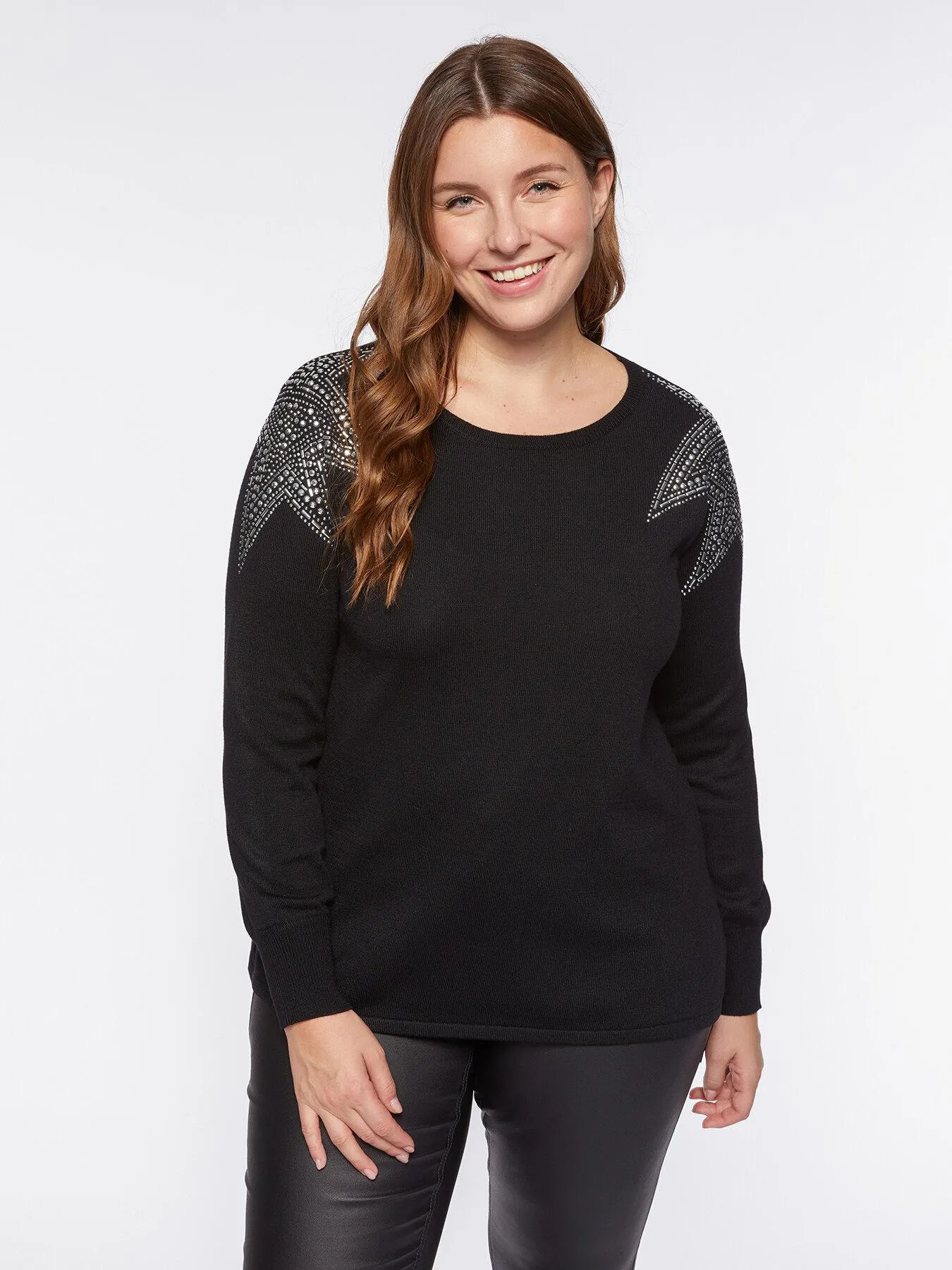 Maglia con stelle sulle spalle