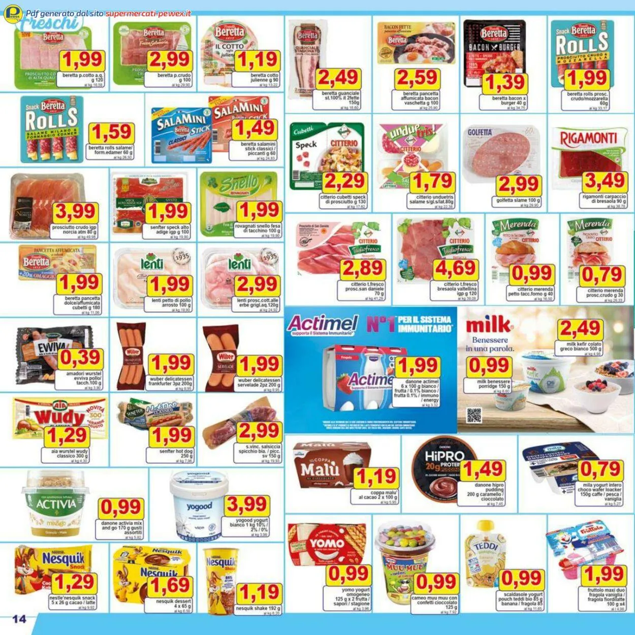 Pewex Volantino attuale da 27 novembre a 5 dicembre di 2025 - Pagina del volantino 14