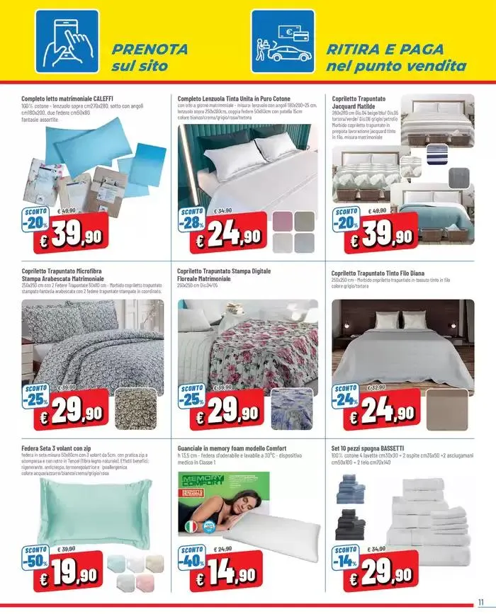 Prenota e RISPARMIO ONLINE da 3 ottobre a 30 ottobre di 2024 - Pagina del volantino 11