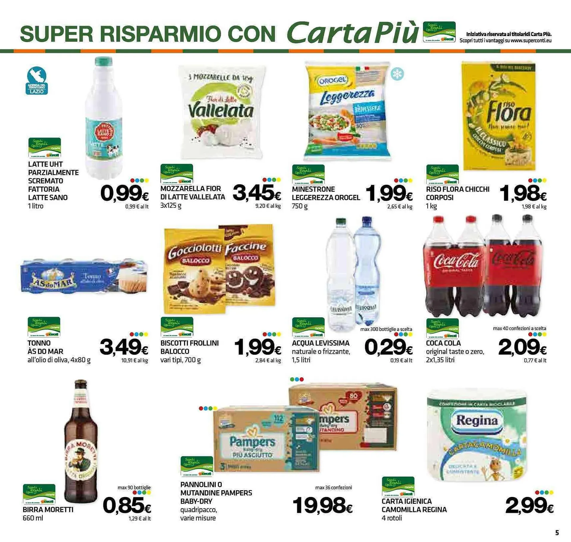 Volantino Superconti da 12 ottobre a 25 ottobre di 2023 - Pagina del volantino 5