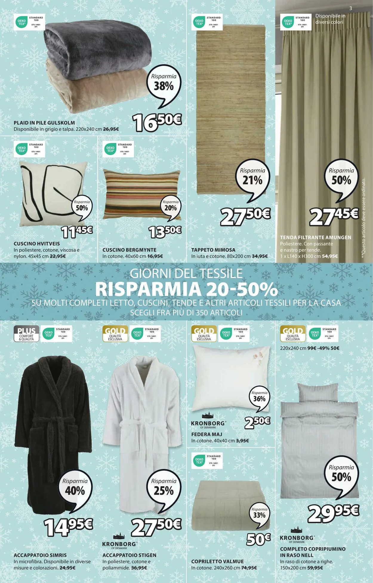 Jysk Volantino attuale da 20 novembre a 4 dicembre di 2023 - Pagina del volantino 4