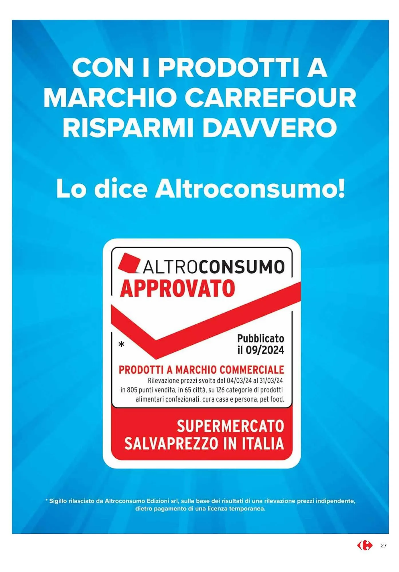 Volantino Carrefour Market da 16 maggio a 28 maggio di 2025 - Pagina del volantino 27