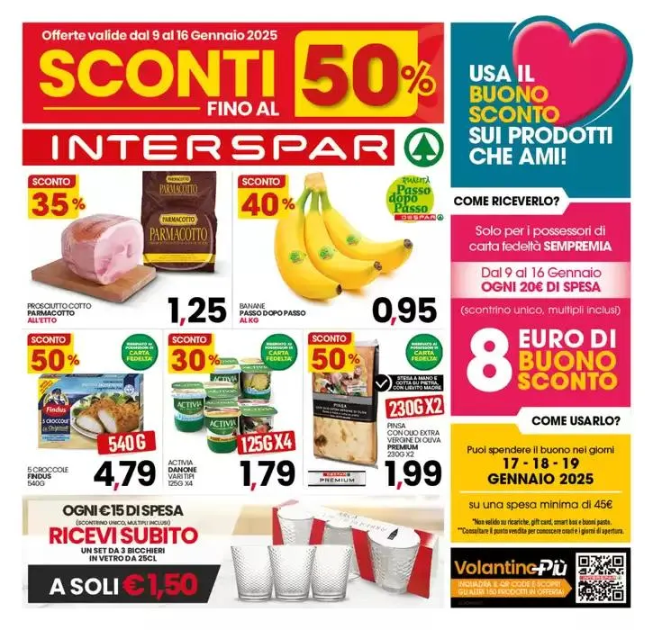Sconti fino al 50% da 9 gennaio a 19 gennaio di 2025 - Pagina del volantino 1