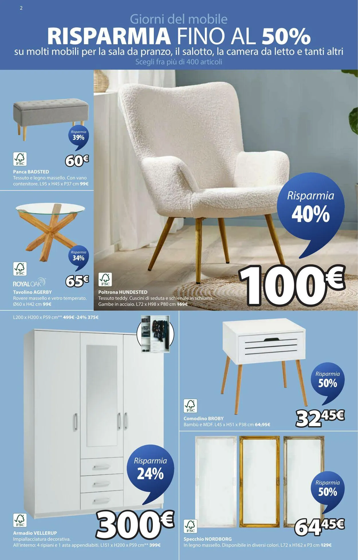 Jysk Volantino attuale da 2 ottobre a 16 ottobre di 2025 - Pagina del volantino 3