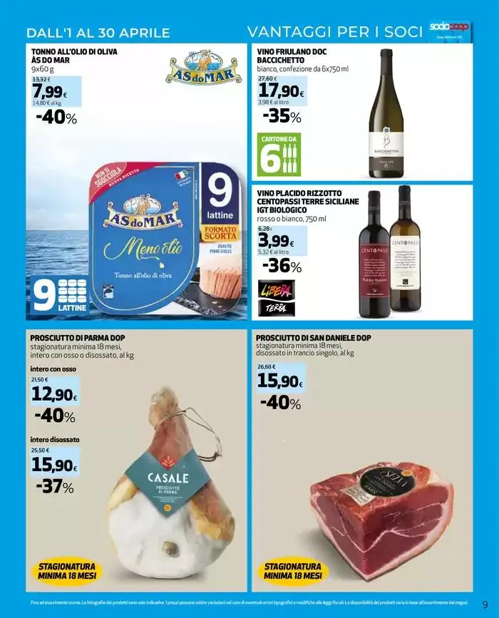 Buona Pasqua da 10 aprile a 22 aprile di 2025 - Pagina del volantino 9