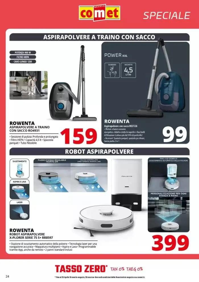 Speciale Piccoli Elettrodomestici! da 17 aprile a 7 maggio di 2025 - Pagina del volantino 24