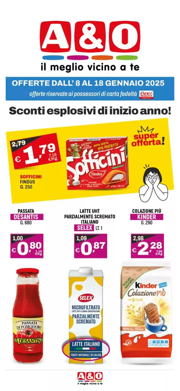 Sconti di inizio anno! da 8 gennaio a 18 gennaio di 2025 - Pagina del volantino 1