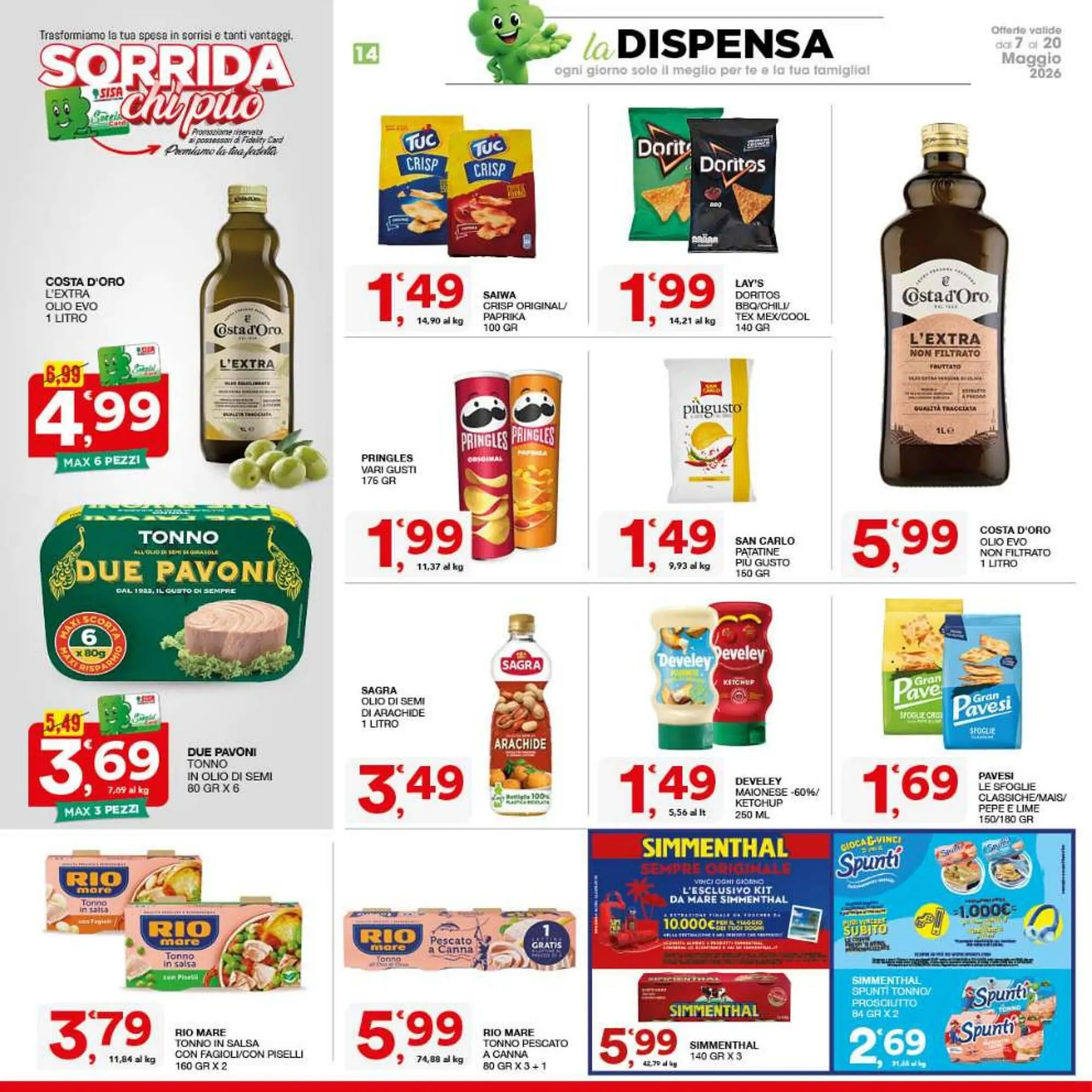 Volantino Sisa da 7 maggio a 20 maggio di 2026 - Pagina del volantino 14