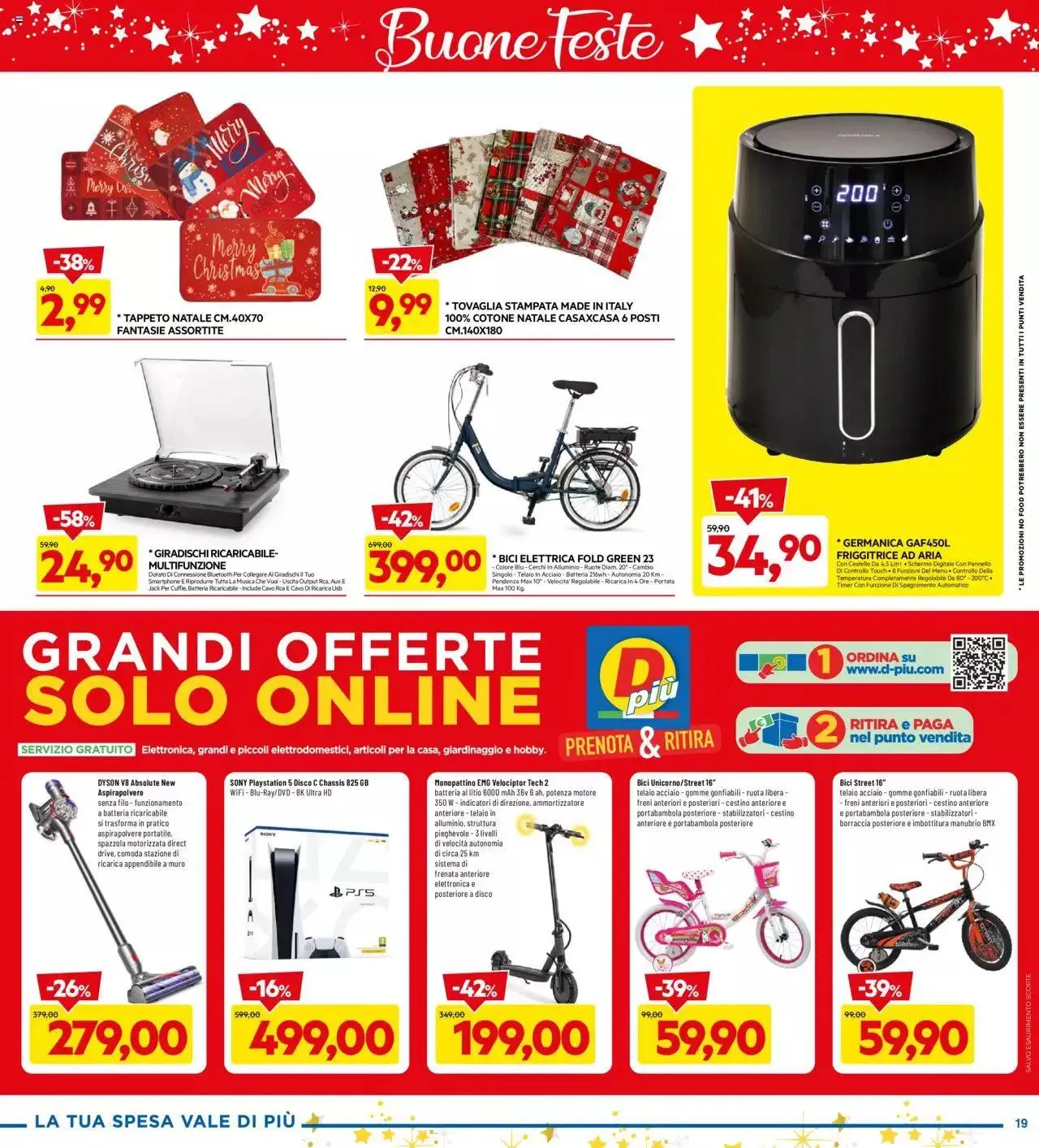 Volantino D Più da 4 dicembre a 17 dicembre di 2023 - Pagina del volantino 19