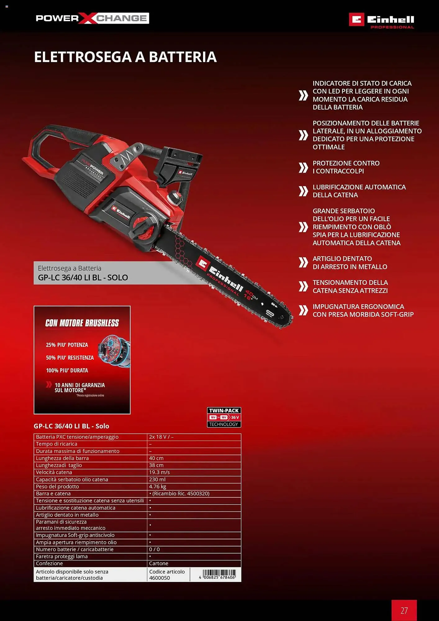 Volantino Einhell da 17 marzo a 31 dicembre di 2026 - Pagina del volantino 29