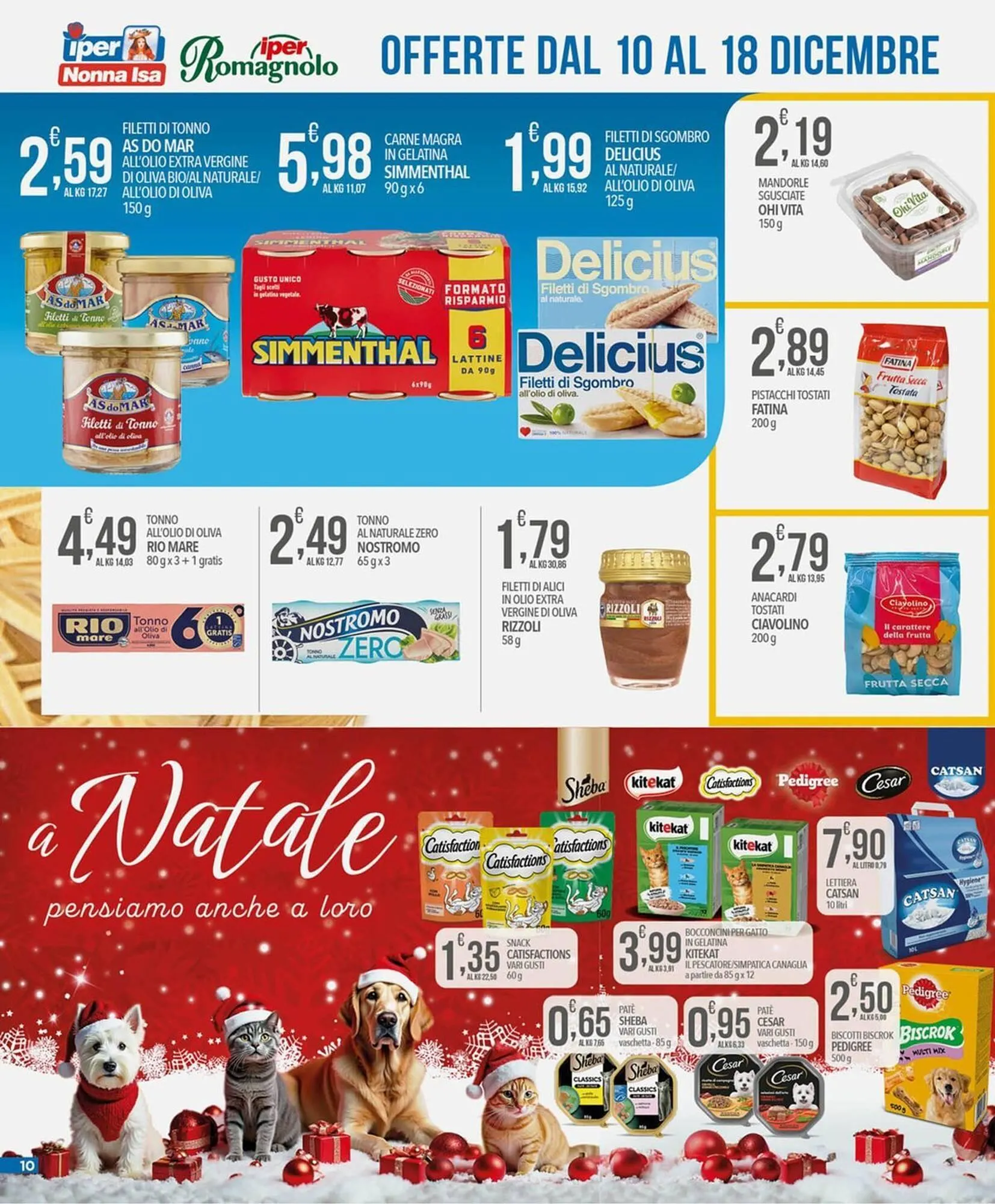 Volantino Iper Nonna Isa da 10 dicembre a 18 dicembre di 2025 - Pagina del volantino 10