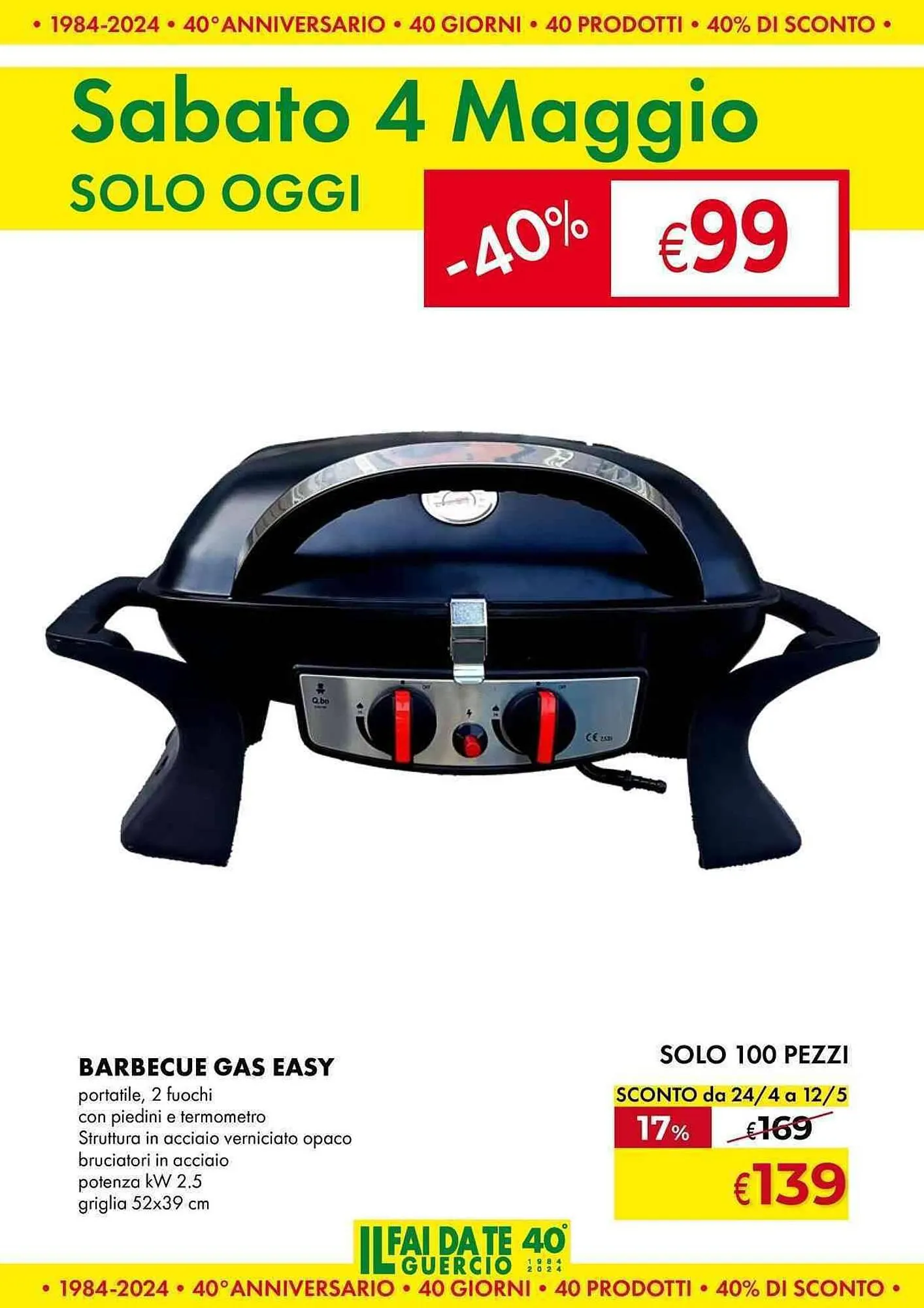 Volantino Il Fai Da Te Guercio da 25 aprile a 12 maggio di 2024 - Pagina del volantino 11