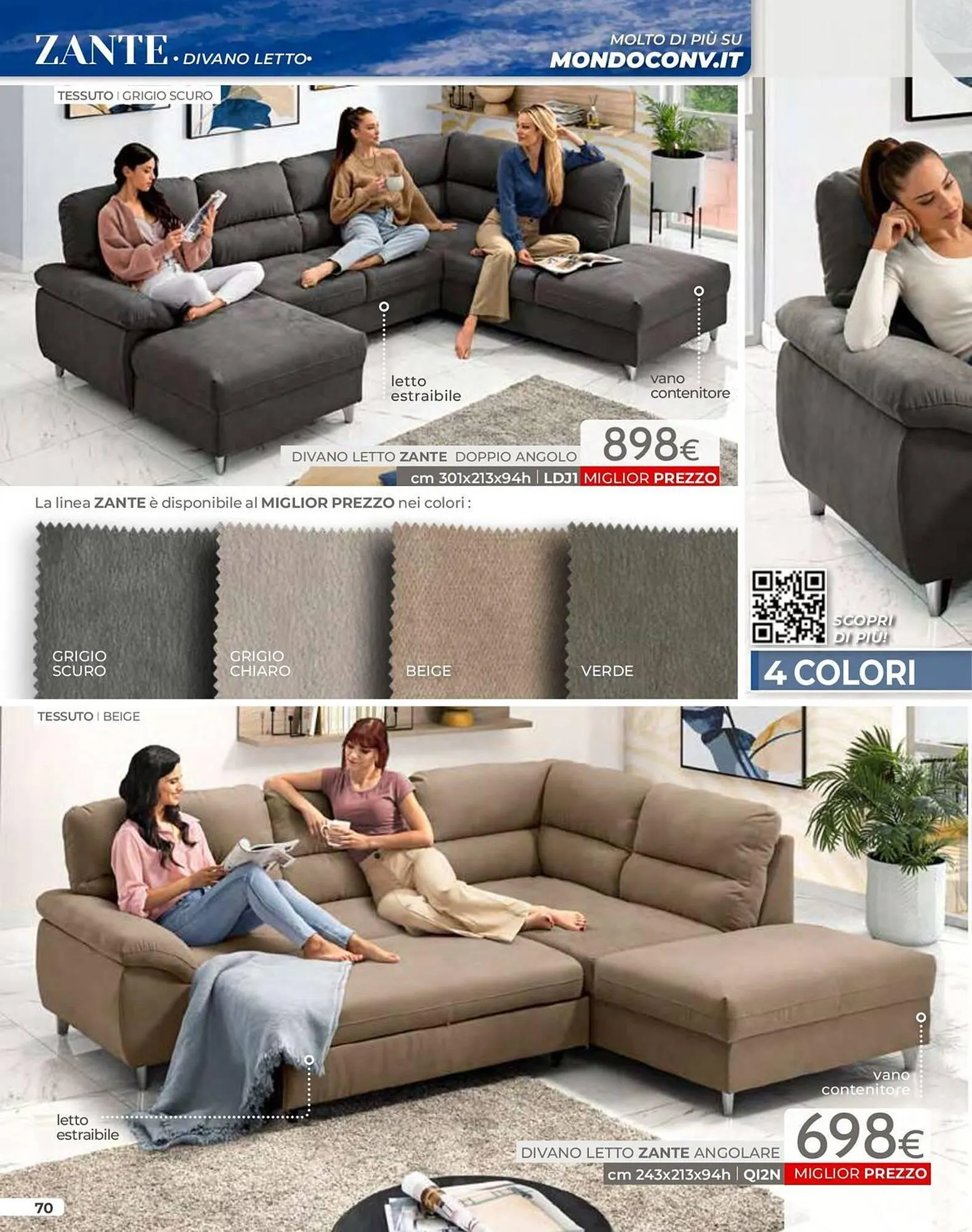 Volantino Mondo Convenienza da 1 luglio a 22 settembre di 2025 - Pagina del volantino 72