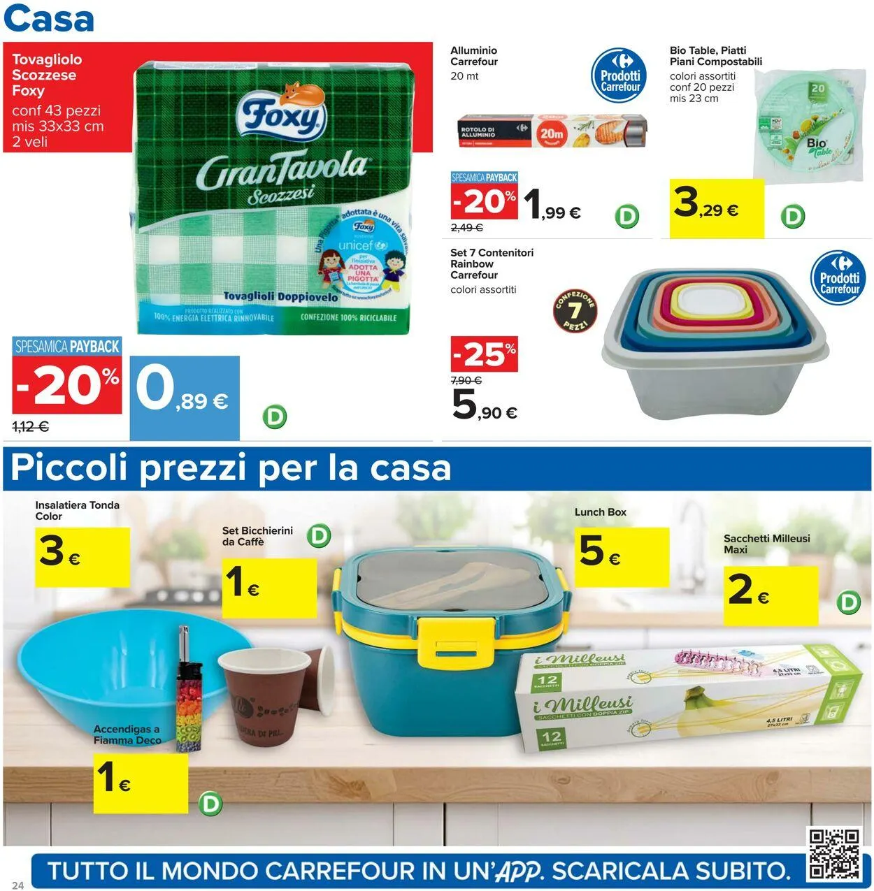 Carrefour Volantino attuale da 21 agosto a 4 settembre di 2025 - Pagina del volantino 24