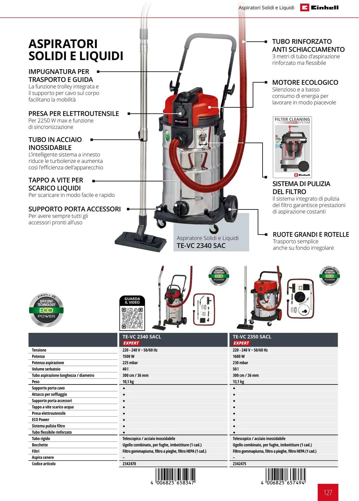 Einhell da 17 giugno a 17 dicembre di 2025 - Pagina del volantino 127