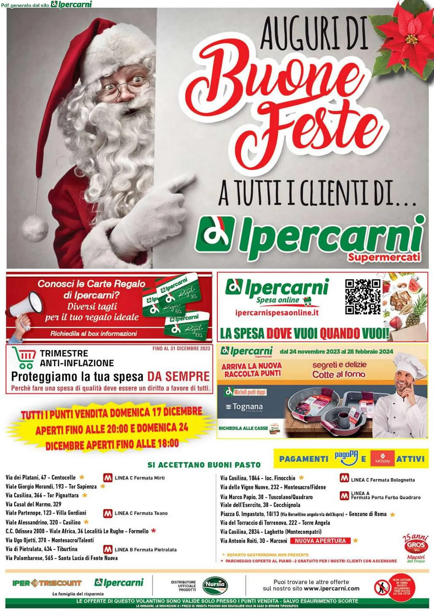 Volantino Ipercarni da 15 dicembre a 24 dicembre di 2023 - Pagina del volantino 20