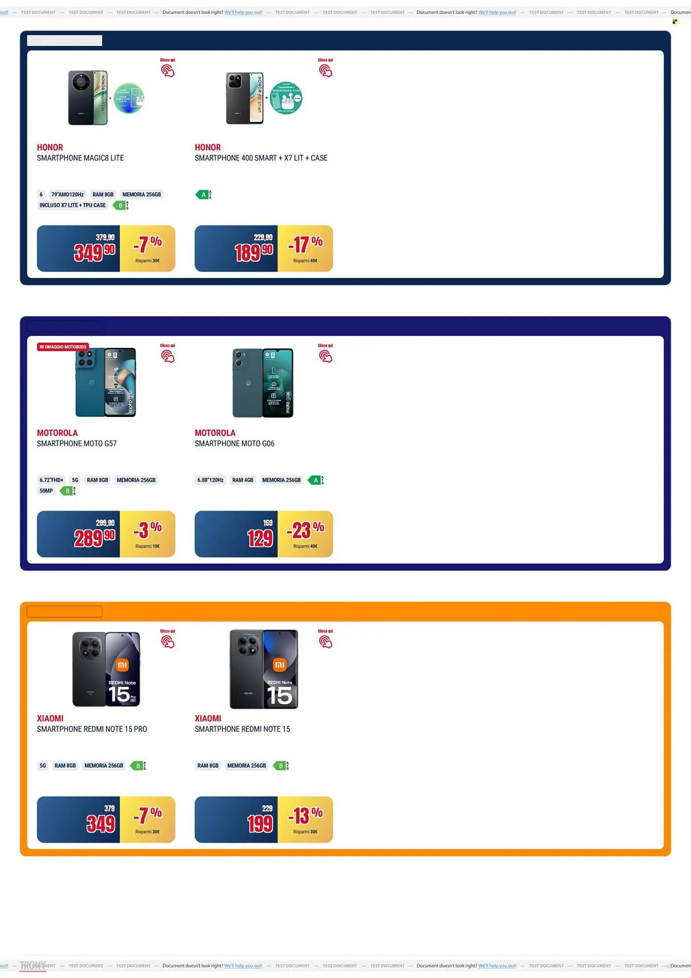 Volantino Trony da 16 aprile a 27 aprile di 2026 - Pagina del volantino 5