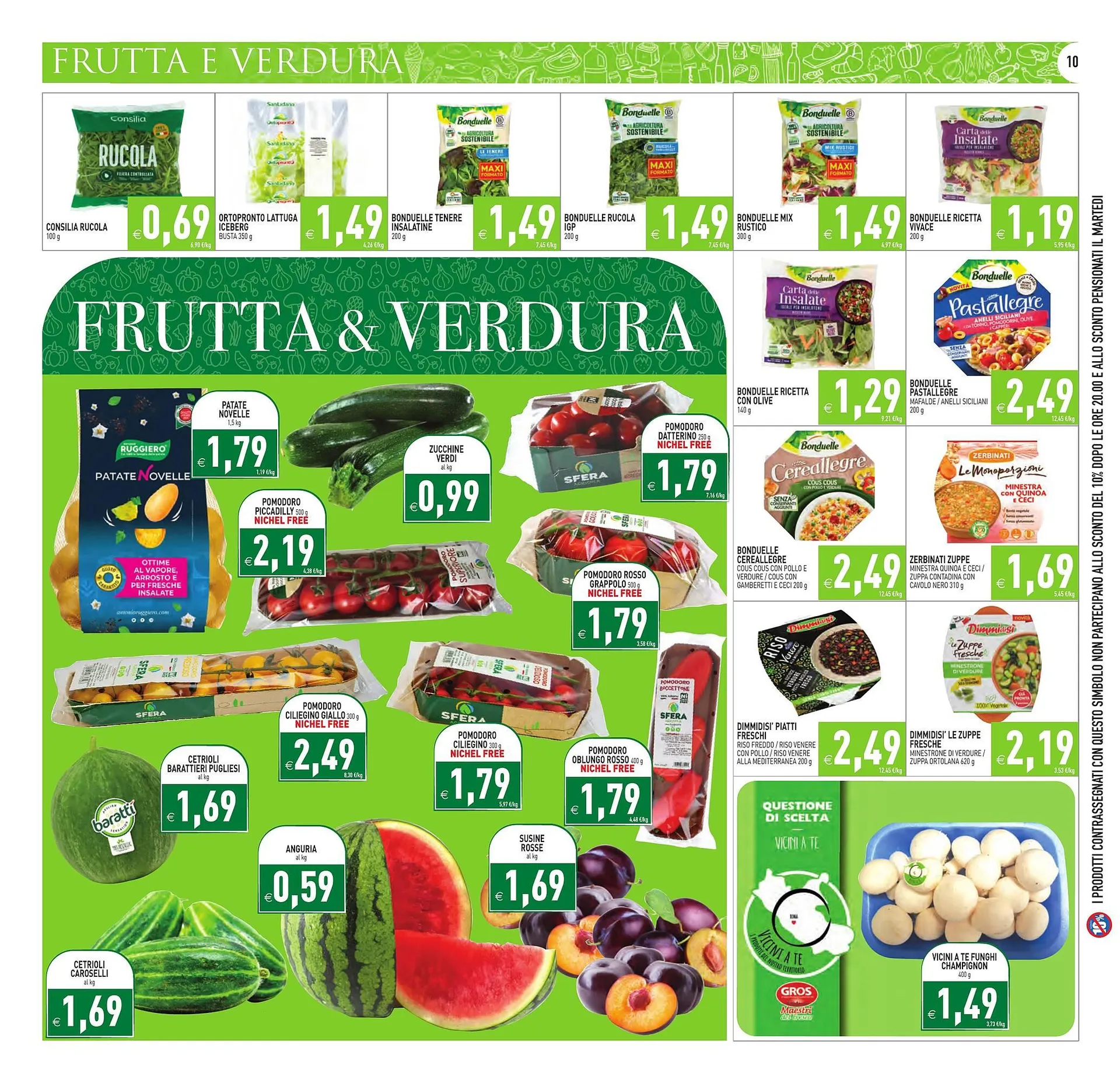 Volantino Supermercati Agorà da 4 luglio a 14 luglio di 2025 - Pagina del volantino 10