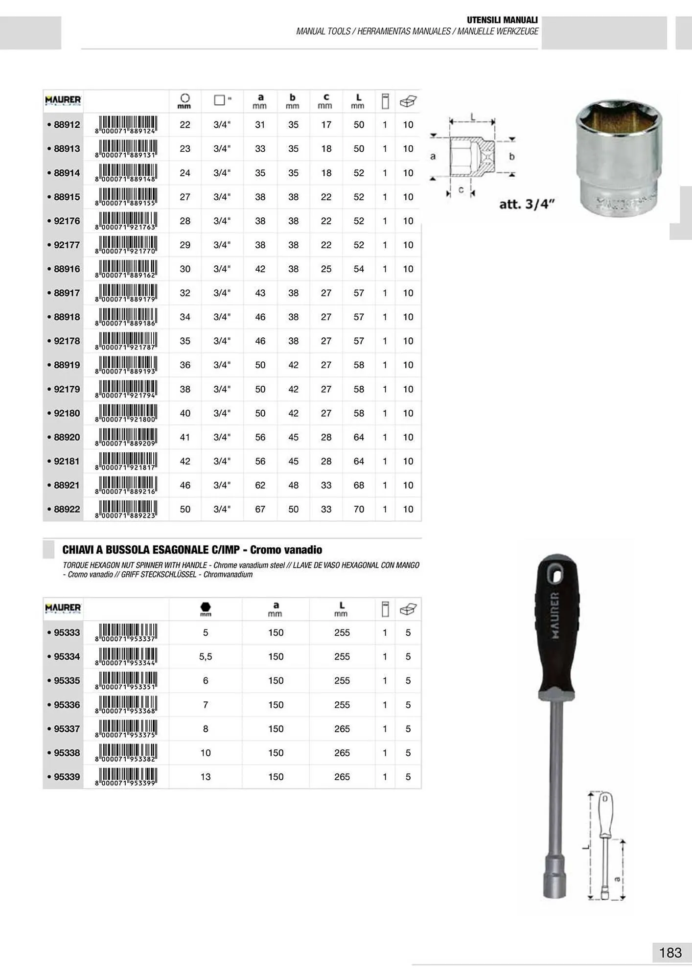 Volantino Maurer da 10 gennaio a 30 giugno di 2024 - Pagina del volantino 184