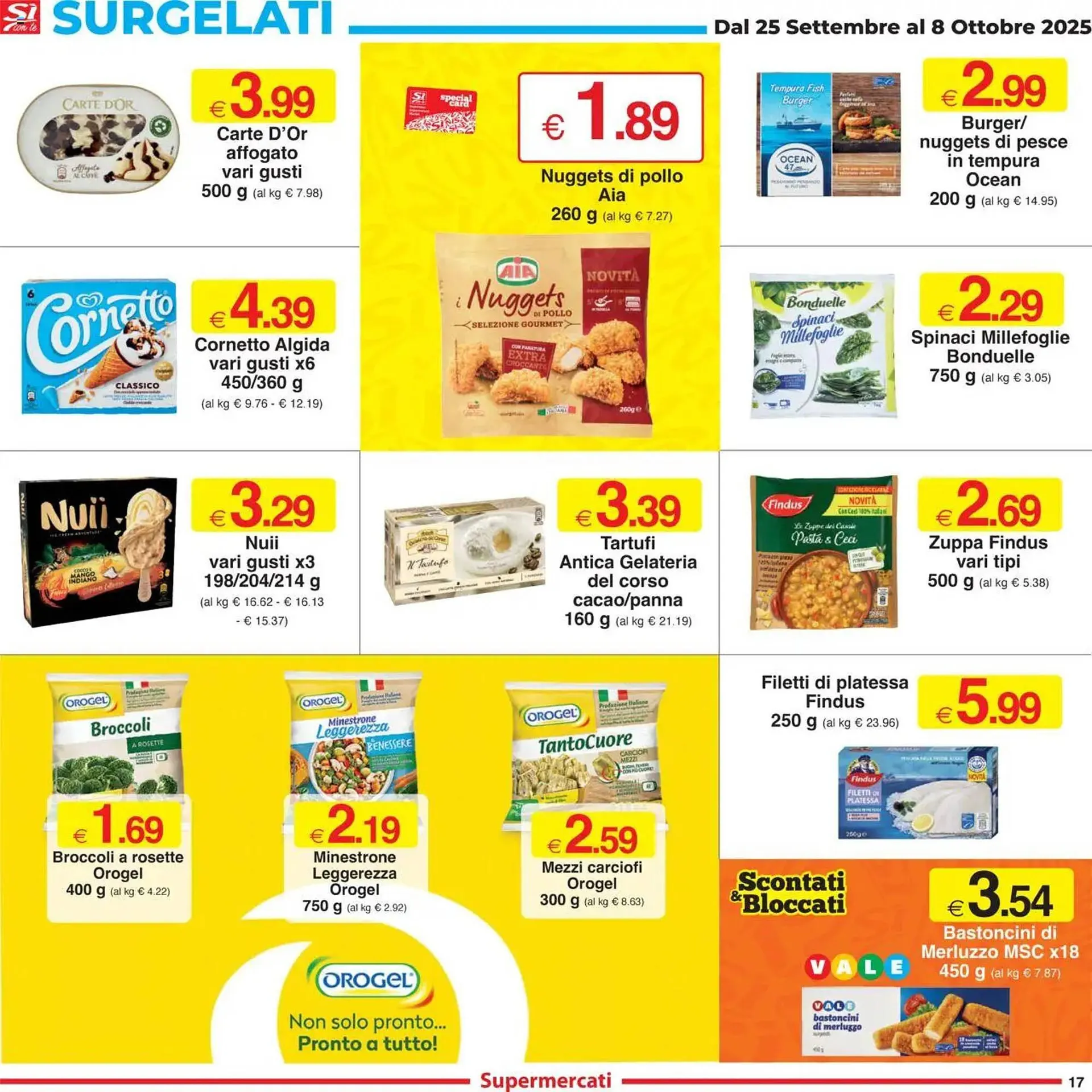 Volantino Sì con te da 25 settembre a 8 ottobre di 2025 - Pagina del volantino 17