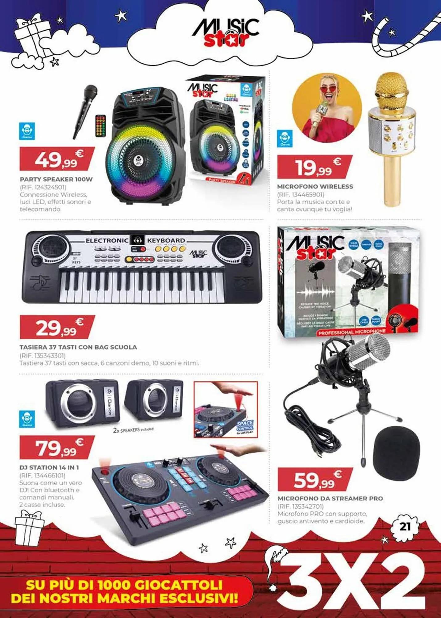 Volantino Toys Center da 30 novembre a 24 dicembre di 2023 - Pagina del volantino 21