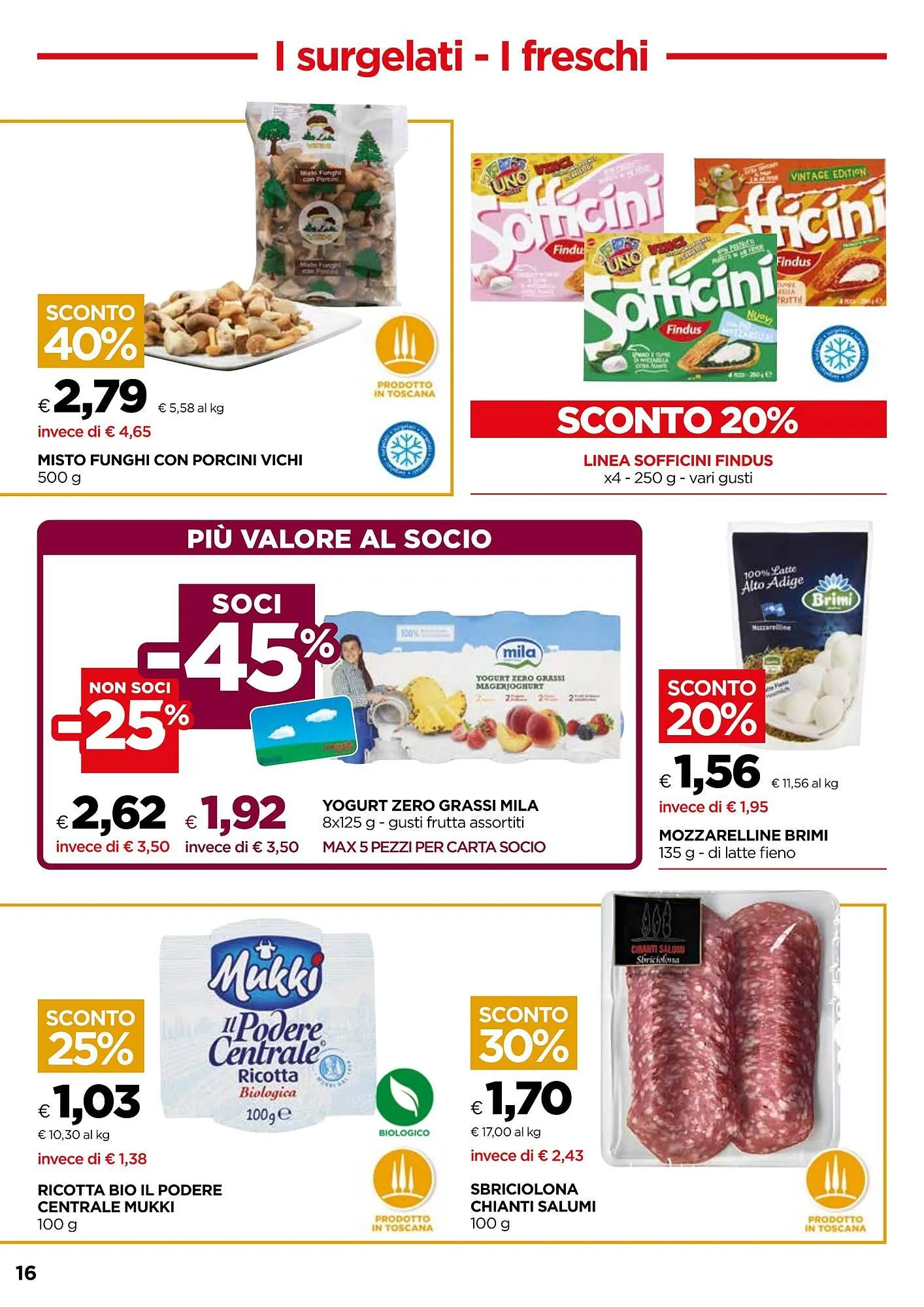 Volantino Unicoop da 7 novembre a 20 novembre di 2024 - Pagina del volantino 16