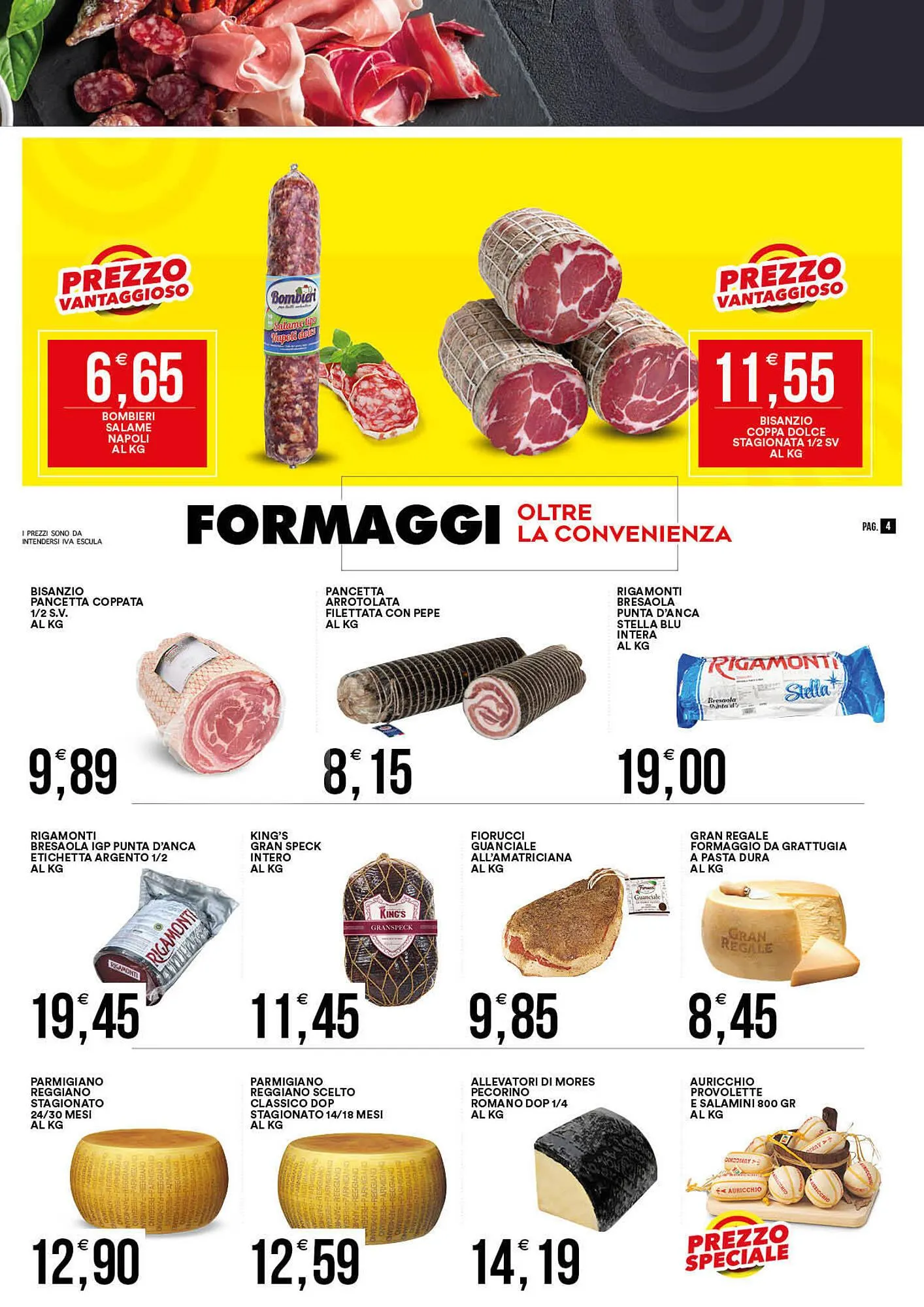 Volantino Vantaggio Cash&Carry da 2 novembre a 6 novembre di 2024 - Pagina del volantino 4