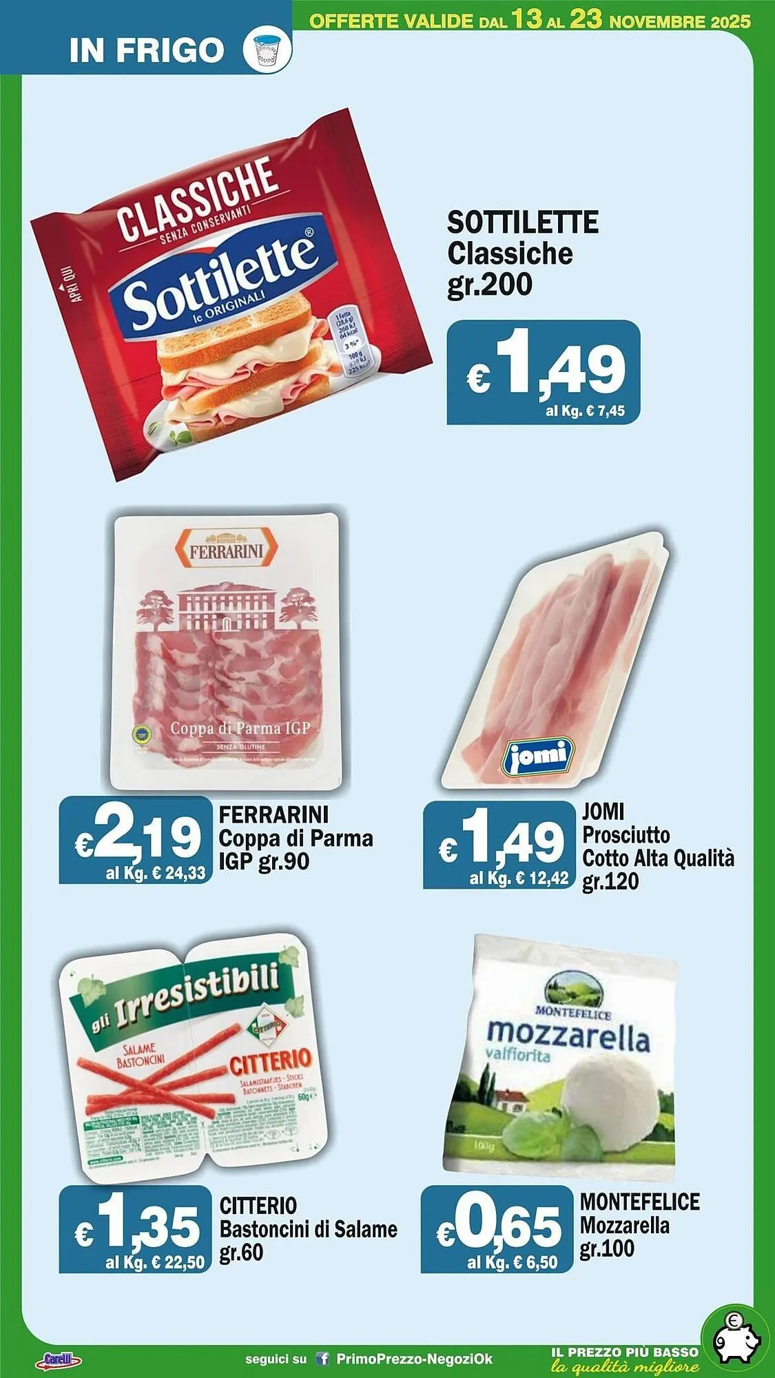 Volantino Primo Prezzo da 13 novembre a 23 novembre di 2025 - Pagina del volantino 44