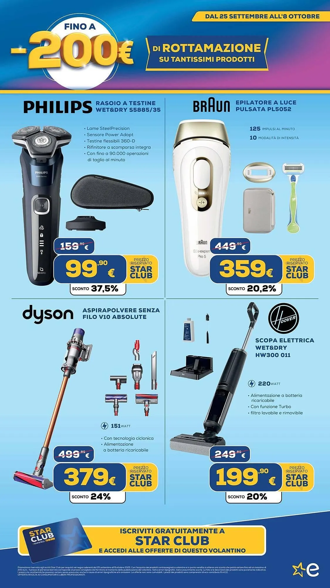 Volantino Euronics da 26 settembre a 8 ottobre di 2025 - Pagina del volantino 41