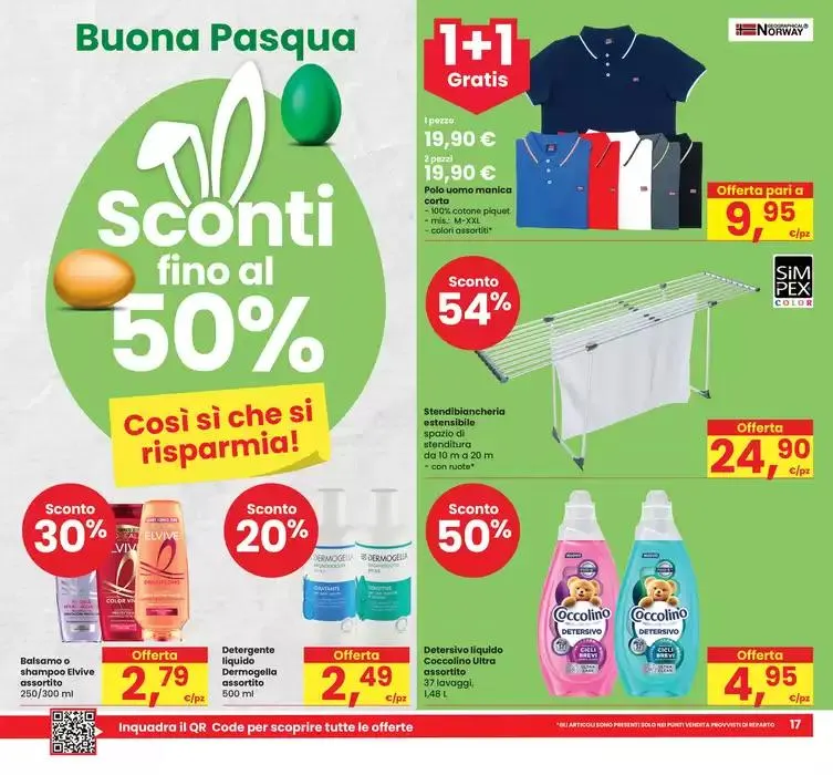 Buona Pasqua da 10 aprile a 27 aprile di 2025 - Pagina del volantino 17