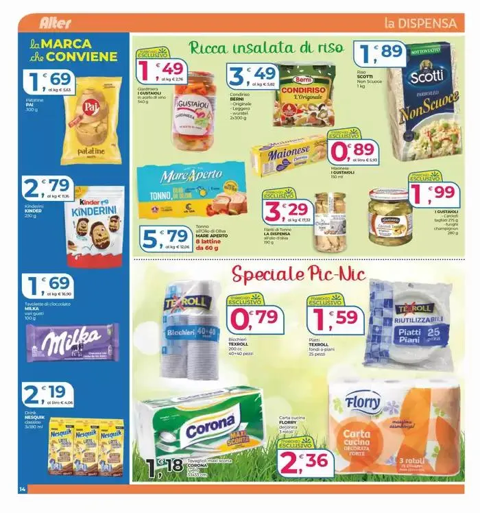 Convenienza sorprendente da 10 aprile a 23 aprile di 2025 - Pagina del volantino 14