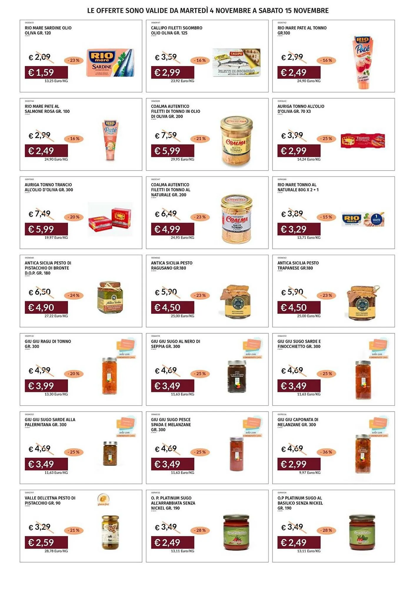 Volantino Prezzemolo e Vitale da 4 novembre a 15 novembre di 2025 - Pagina del volantino 23