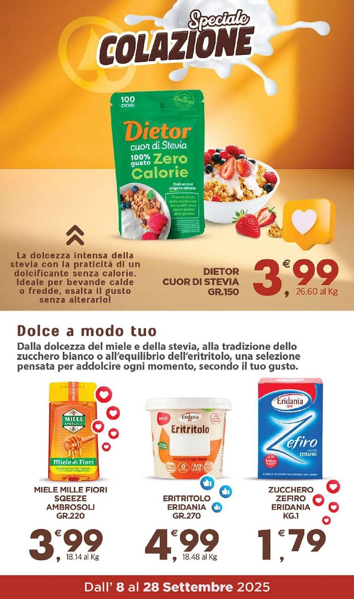 Volantino Eurospar da 8 settembre a 28 settembre di 2025 - Pagina del volantino 19