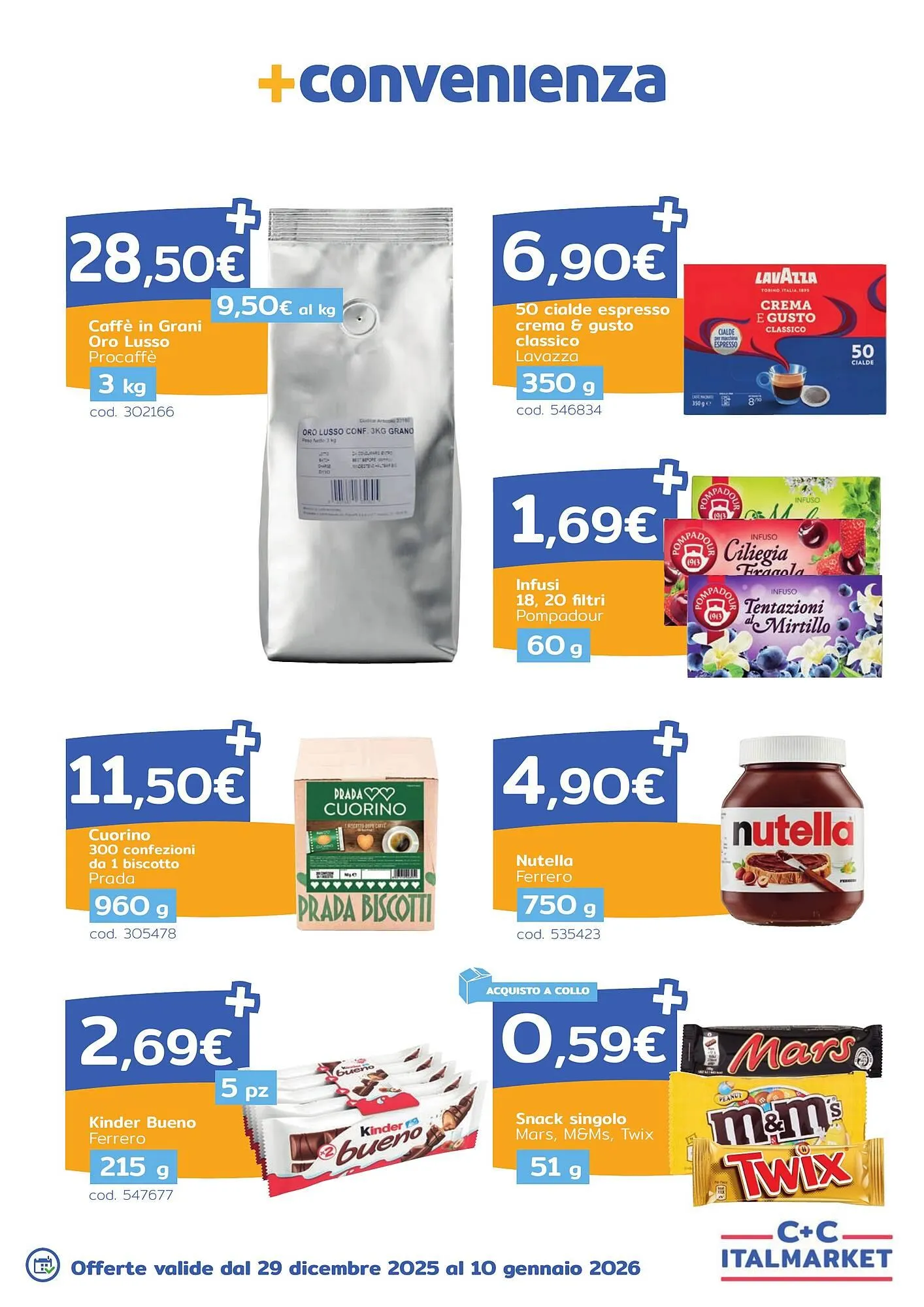 Volantino C+C Italmarket da 29 dicembre a 10 gennaio di 2026 - Pagina del volantino 11