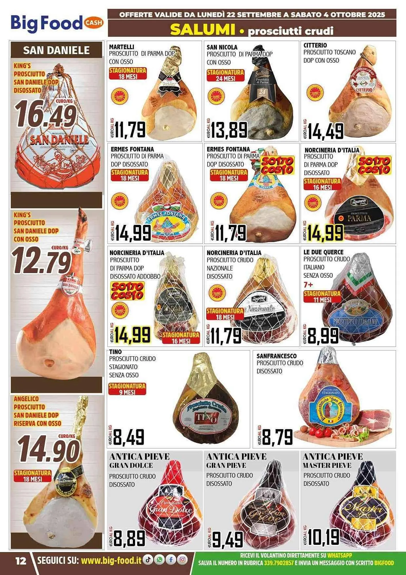 Volantino Big Food da 22 settembre a 4 ottobre di 2025 - Pagina del volantino 12