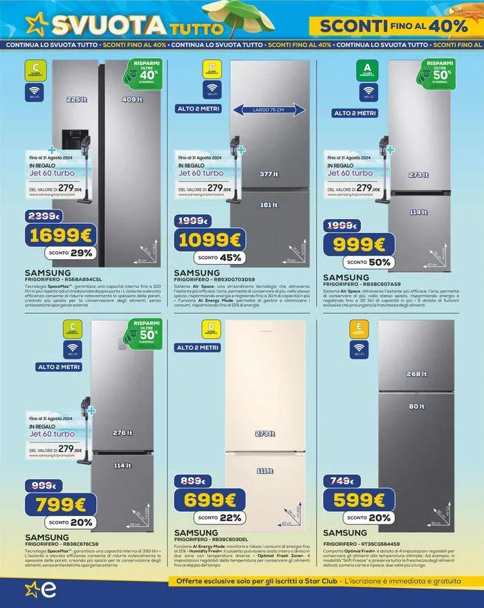 SVUOTA TUTTO da 1 agosto a 21 agosto di 2024 - Pagina del volantino 6