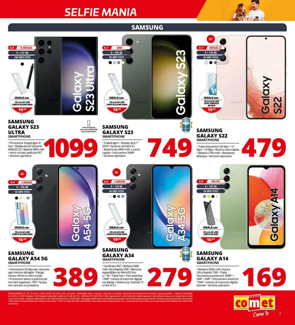 Comet Volantino attuale da 11 ottobre a 25 ottobre di 2023 - Pagina del volantino 7